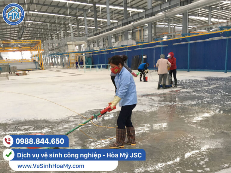Vệ sinh nhà xưởng tại Thái Bình. Uy tín cao. 3 Vệ sinh nhà xưởng tại Thái Bình