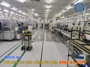 phủ bóng san vinyl