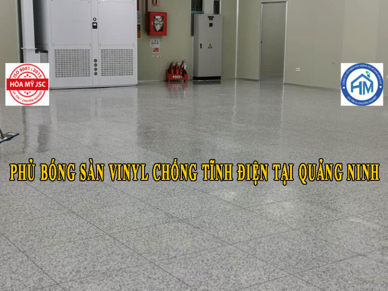 Phu bong san vinyl chong tinh dien tai quang ninh