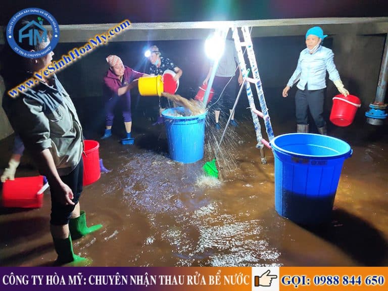 Thau rửa bể nước đáp ứng nhu cầu, giá cả vô cùng hợp lý 1 Dịch vụ thau rửa bể nước tại Đống Đa chuyên nghiệp uy tín