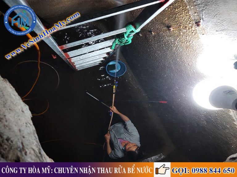 Bảng giá thau rửa bể nước tại Tây Hồ rẻ nhất, nhanh chóng, chuyên nghiệp