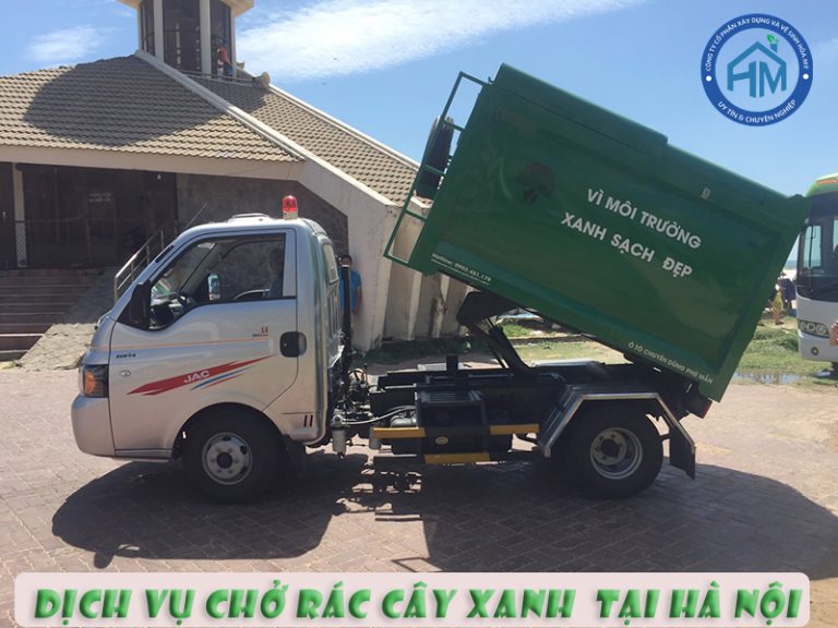 Dịch vụ chở rác cây xanh