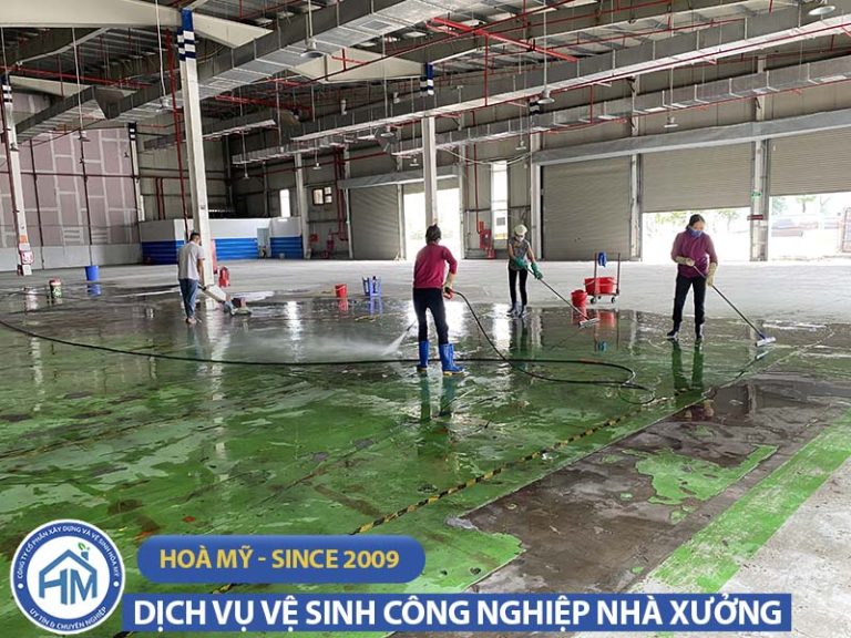 Đơn vị cung cấp dịch vụ vệ sinh sàn nhà xưởng tại Hải Dương giá tốt nhất 4 ve sinh cong nghiep nha xuong 3